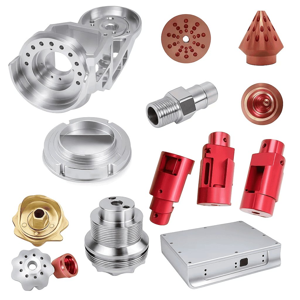 Aluminum brackets cnc part