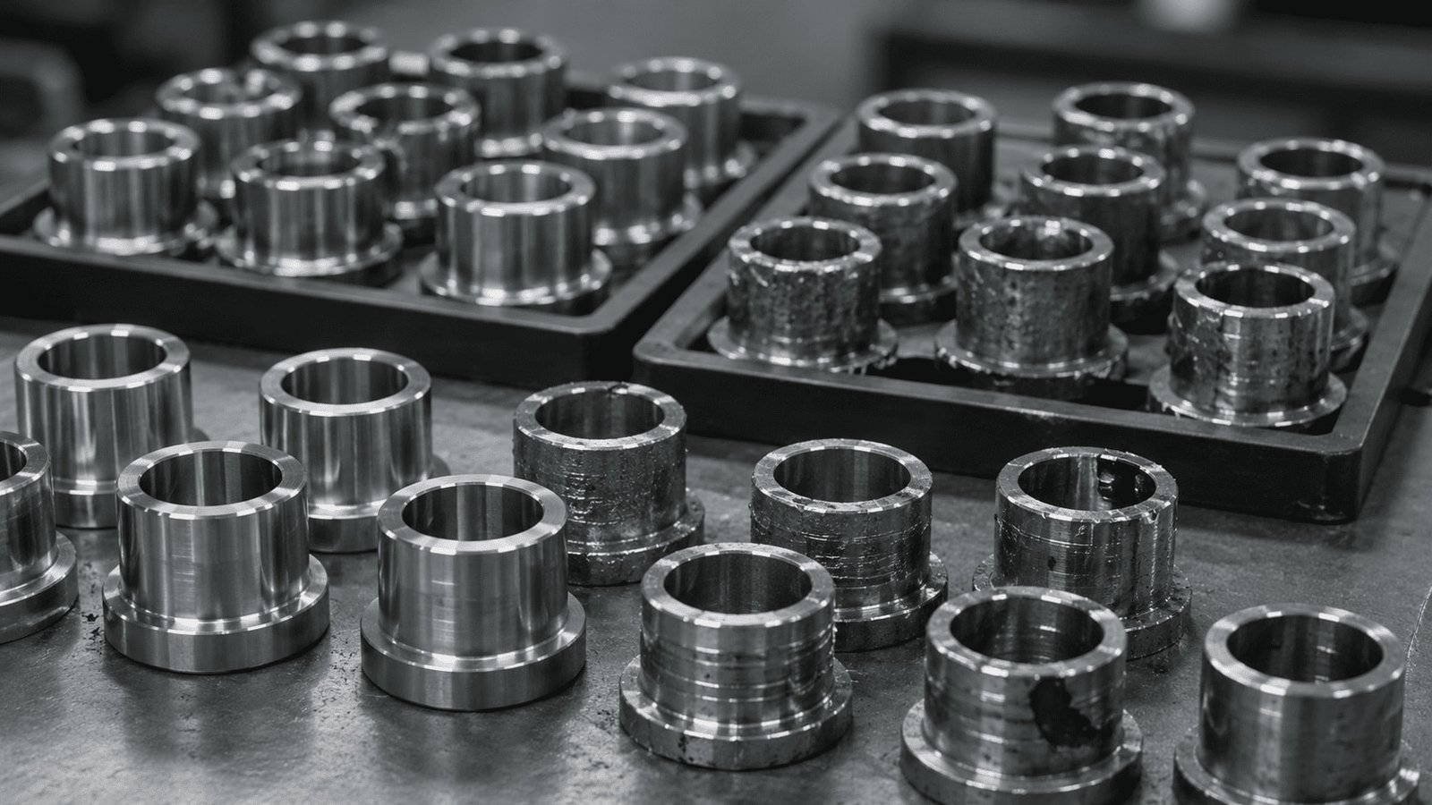 Inconsistent batch quality and surface finishes
