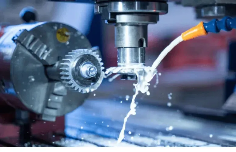 CNC Milling Parts Factory Background