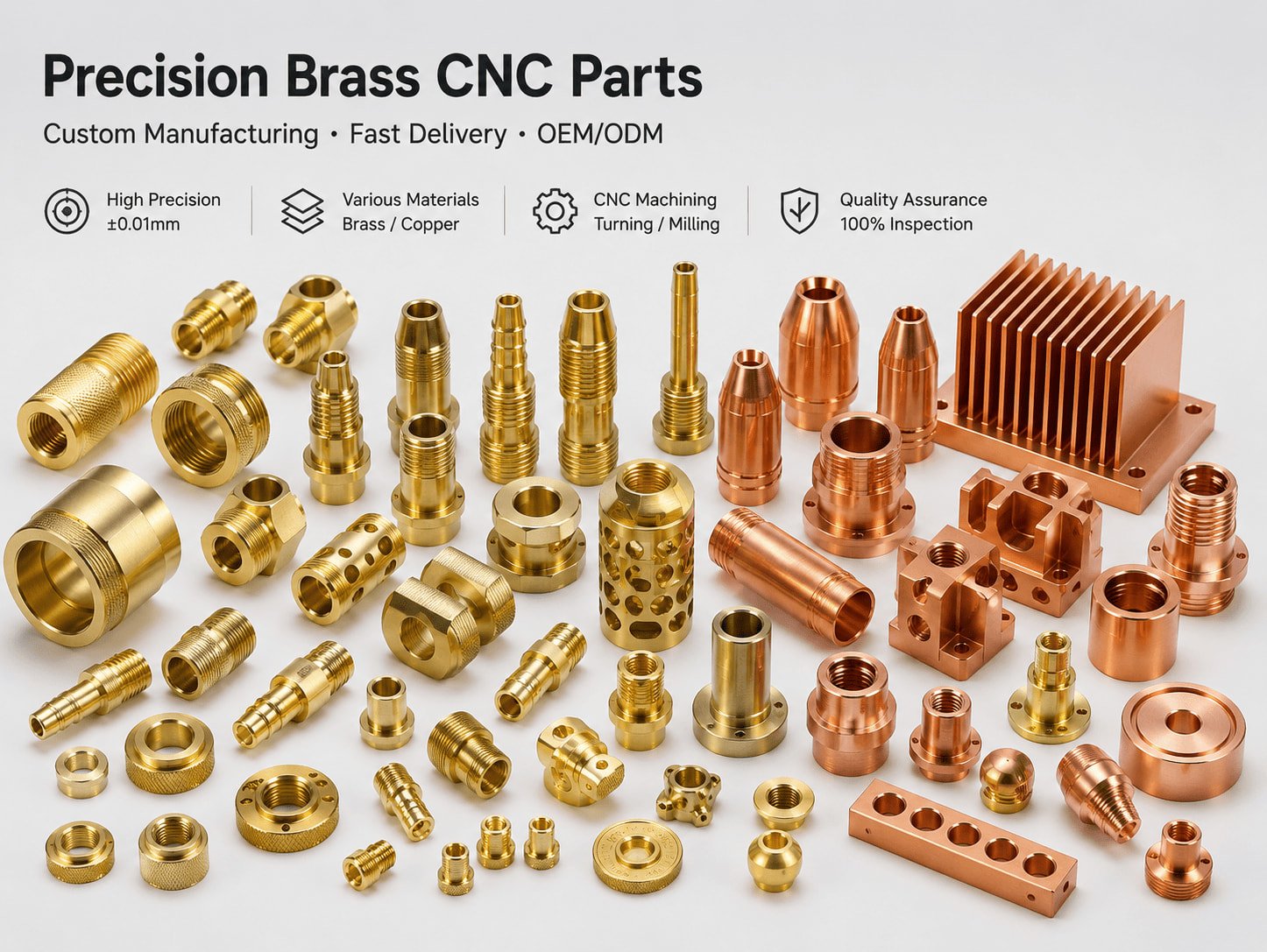 Expert Brass & Copper CNC Machining Services