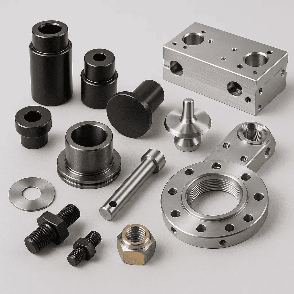Proceso y piezas de fresado CNC
