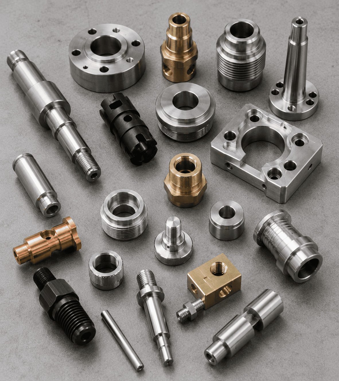 Inspección de piezas torneadas CNC con calibradores