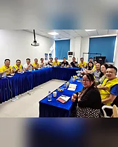 LuckyHxs team during an internal project meeting