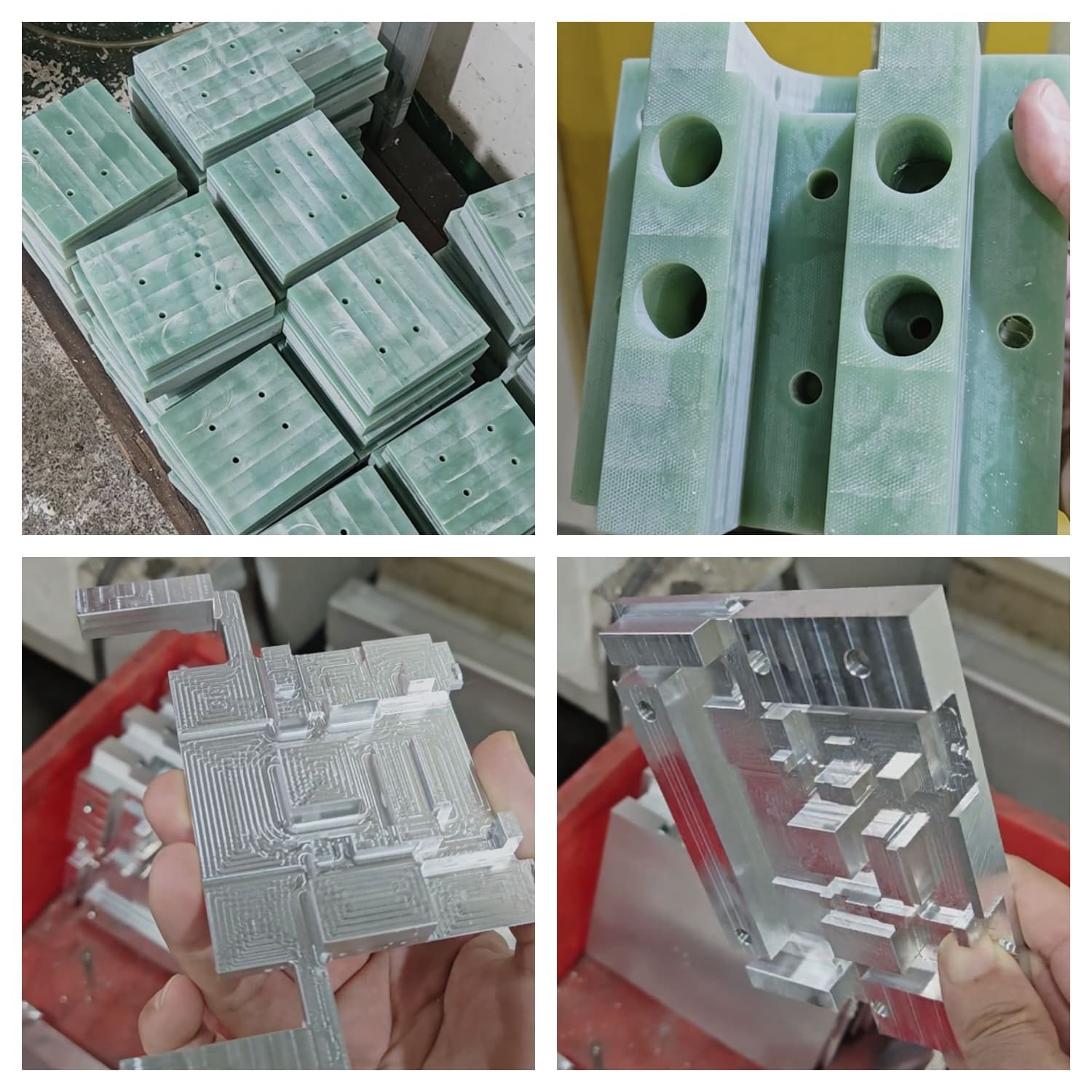 Custom non-standard CNC machined metal and engineering plastic parts