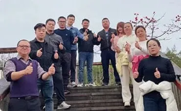 Group photo of the LuckyHxs team