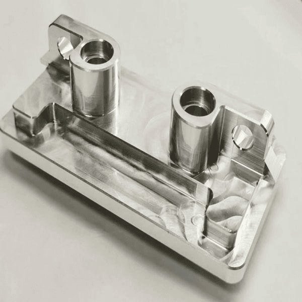 Polished aluminum CNC parts