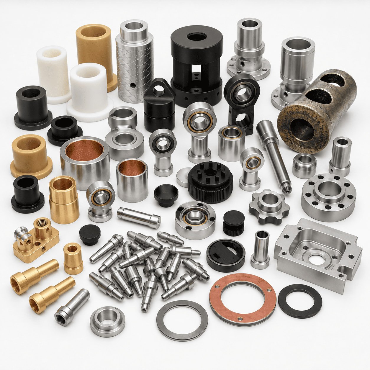 CNC sleeve and spacer sleeve machining