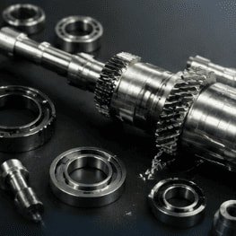 Rotor shaft components