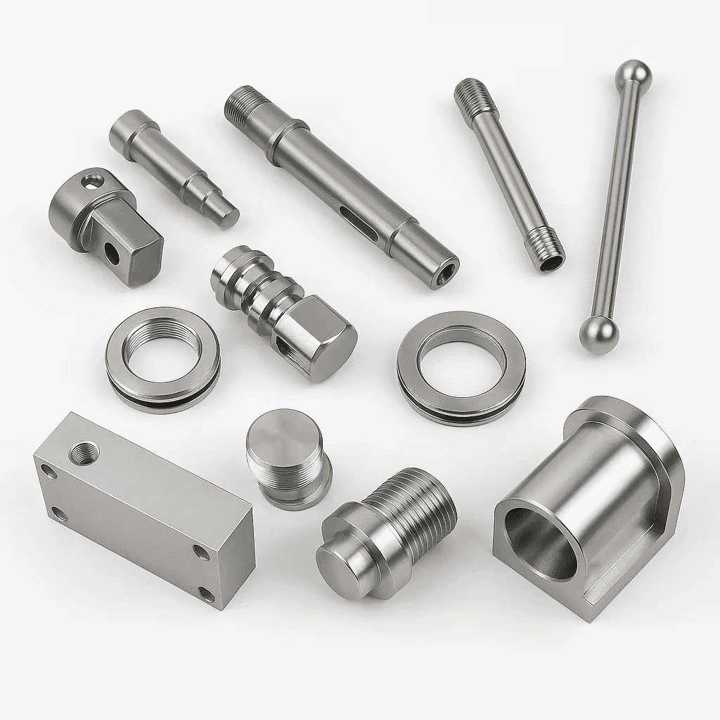 Steel bushings and shaft sleeves for industrial equipment