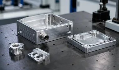 EV charging control bracket CNC machining case