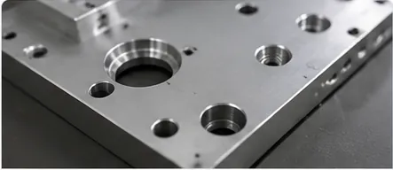 CMM hole position inspection on multi-hole plate