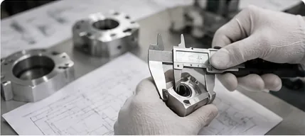 Assembly drawing and hole position inspection