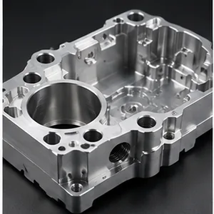 CNC milled housing detail