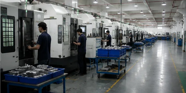 Real CNC Machining Factory