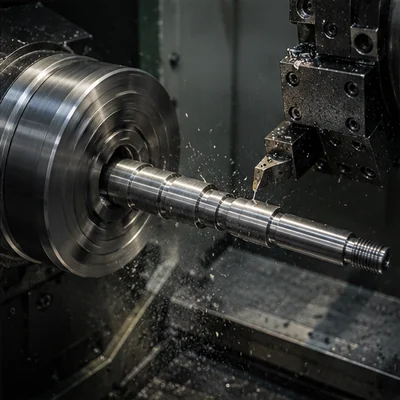 CNC machining process of a metal sleeve