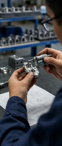 Dimensional and GD&T inspection of a custom CNC machined component