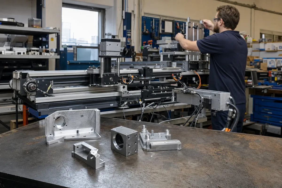 Industrial automation CNC parts