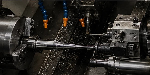 Large batch of identical small Swiss parts