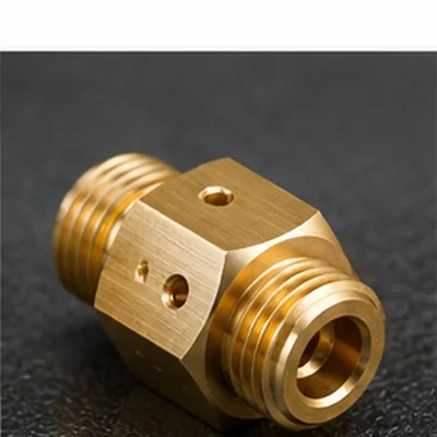 Long slender stainless shaft