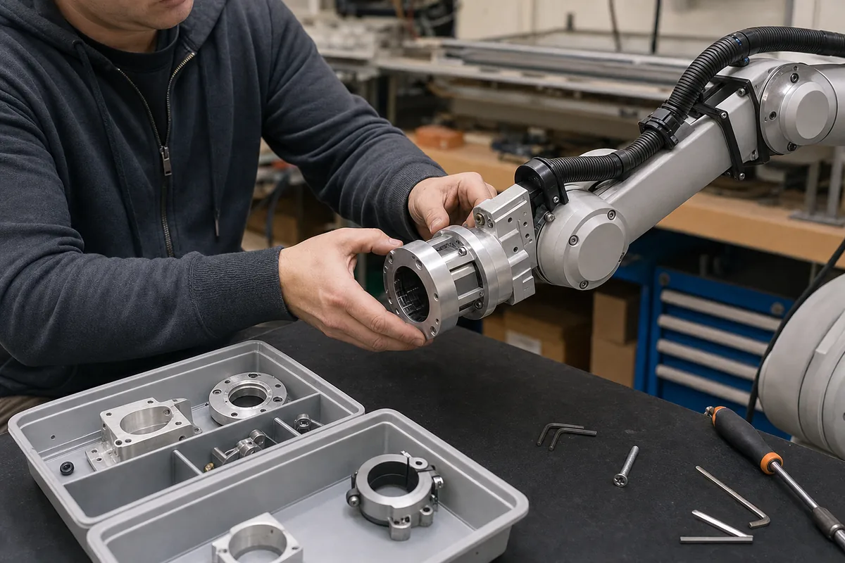 Robot CNC parts