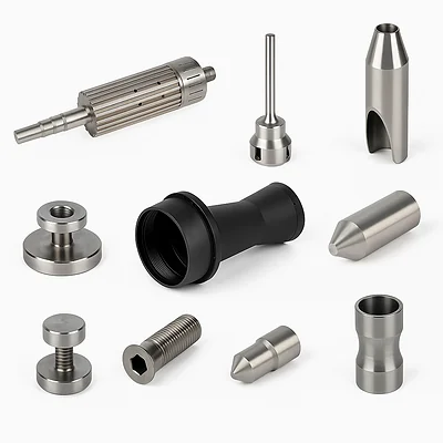 Pins and Locating Components CNC turned parts