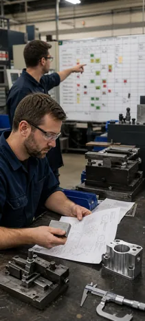 CNC machining project quotation and sample planning review