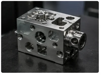 Turn-Mill Valve Component