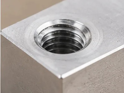 Blind threaded insert