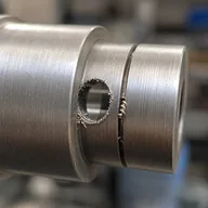 Burrs and internal chips in machined parts