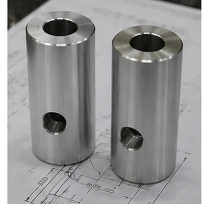 Black anodized spacer