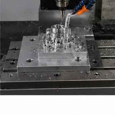 Stepped shaft with groove