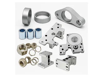 Machined Bracket with complex hole patterns