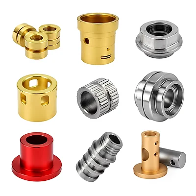 Threaded Connectors and Inserts CNC machined