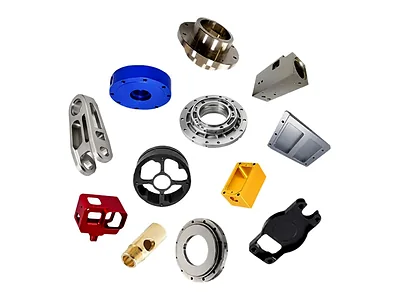 CNC Milled Aluminum Housing with deep cavity and mounting holes