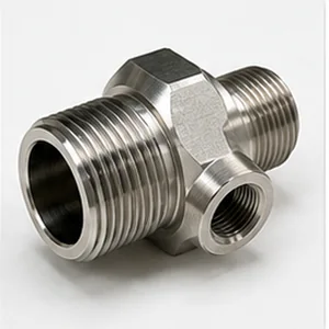Radial port fluid adapter