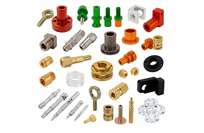 CNC knurled parts and knobs