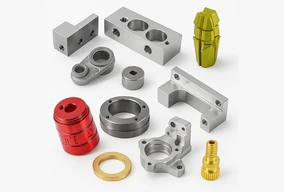 Machined pivot and hinge pins for motion assemblies