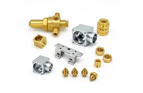 CNC turned valve components