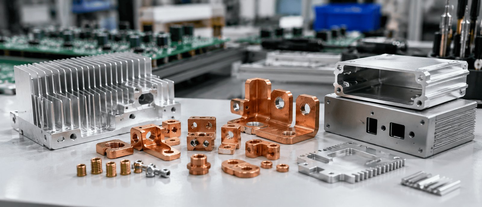 Electronics CNC Machining Parts