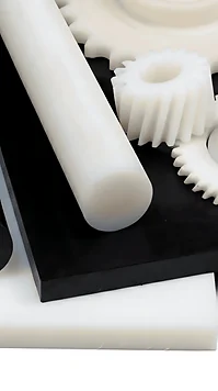 Custom machined engineering plastic components