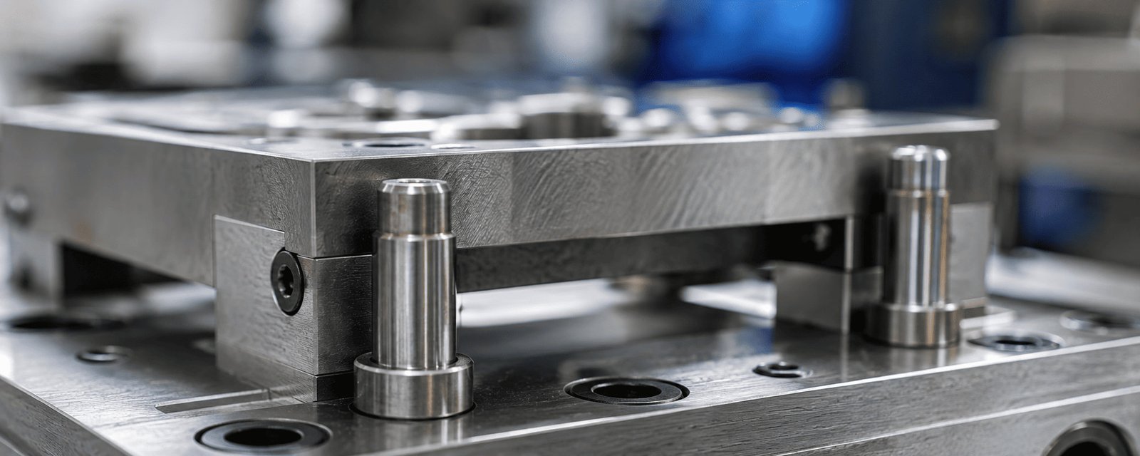 Machined pins used in industrial automation assembly