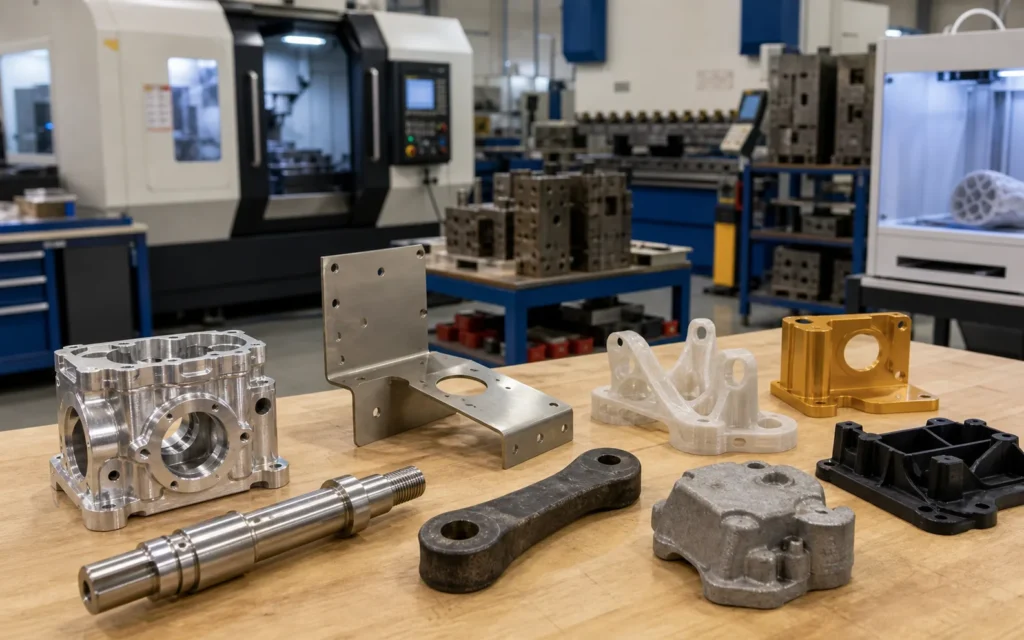 What are the 7 types of manufacturing processes