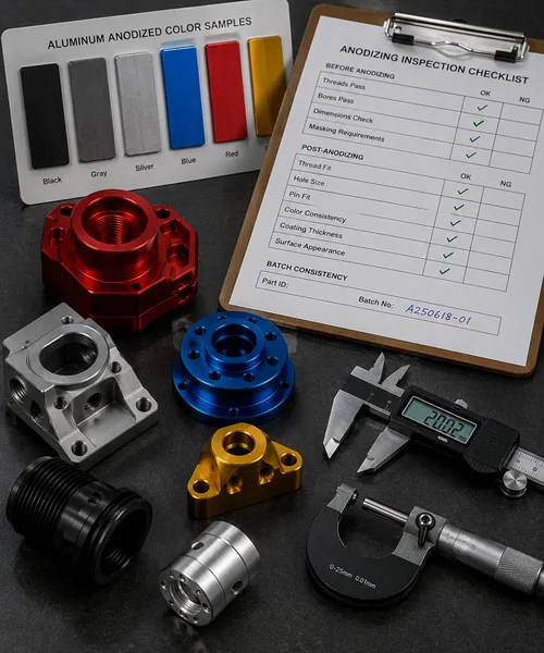 As-Machined vs Anodized Aluminum