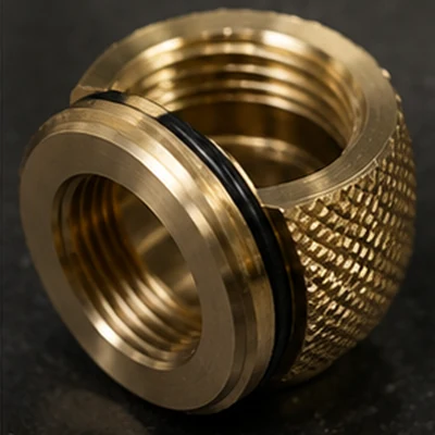 Brass valve component