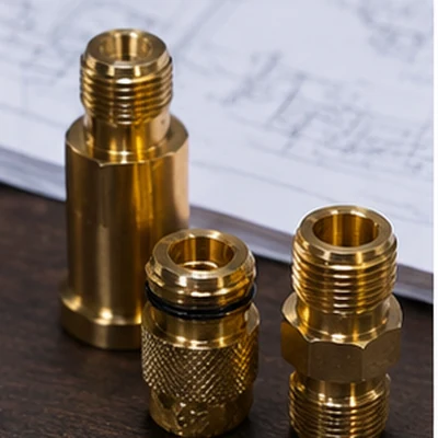 Brass precision pin