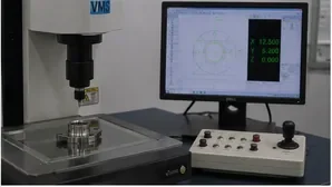 CMM optical inspection