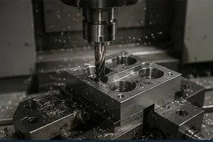 CNC milled prismatic block