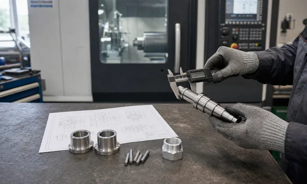 Difference between CNC lathe machine components and custom CNC turned parts