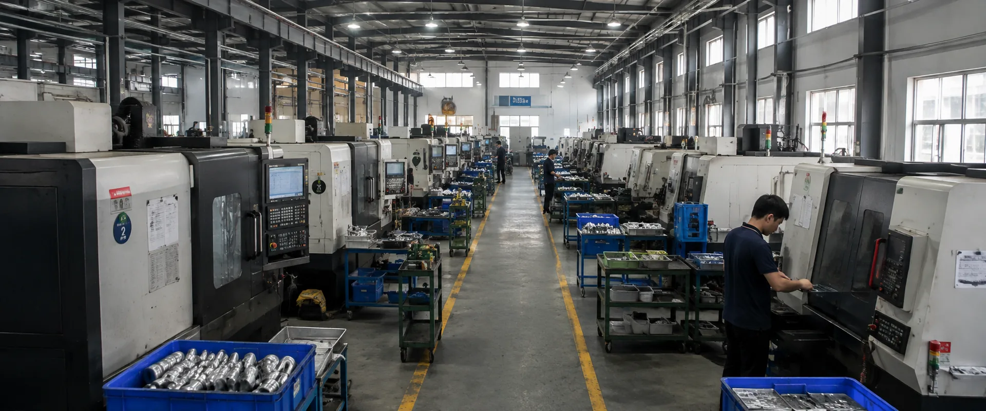 CNC turning parts manufacturing batch