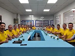 Customer factory visit to CNC shop